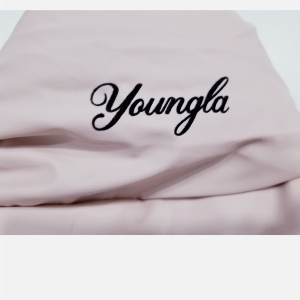 YoungLA Light Pink Puffer Rosita Jacket - Picture 5 of 6